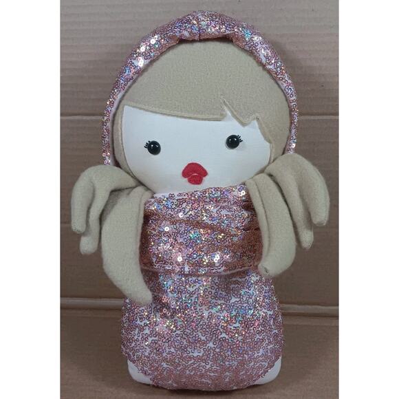 Other - Handmade Plush Doll, Inspired by singer Taylor Swift W/ a Sequin Pink Oufit